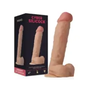 Cyber Silicock Ultra Realistic Soft Liquid Silicone Dong 20.5 Cm -O- 4.1 Cm
