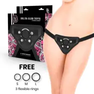 Delta Club Natural Sex Toys - Universal Sele för dildos - One Size
