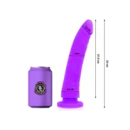 Delta Club Toys Lilac Dildo Medical Silicone 23 Cm -O- 4.5 Cm