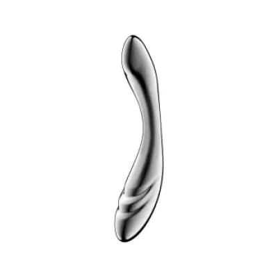 SATISFYER - PURE GRAVITY 3 STAINLESS STEEL DOUBLE-ENDED DILDO