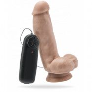 Dildo 6 in with Balls Vibrator