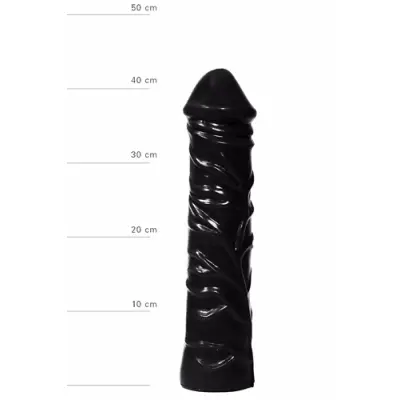 DILDO ALL BLACK 33 CM