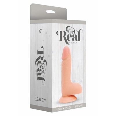 DILDO GET REAL FLESH 6 INCH
