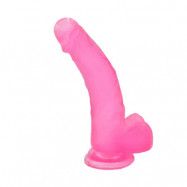 Dildo Jelly Studs 8" Pink