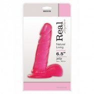 DILDO REAL RAPTURE PINK 6.5 INCH