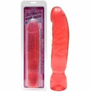 DILDO - STOR ROSA DONG GJORD I JELLY