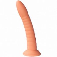 Dillio Platinum Wild Thing Peach Dildo med Sugkopp 17,2 cm - Orange