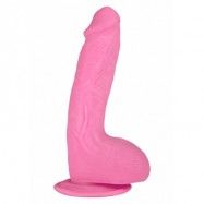 DIX DONG W SUCTION CUP 8" PINK