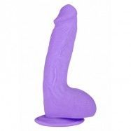 DIX DONG W SUCTION CUP 8" PURPLE