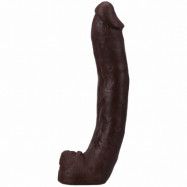 Doc Johnson Dredd UltraSkyn Dildo 34 cm - Brun