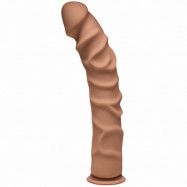 Doc Johnson The Ragin D UltraSkyn Dildo 27,5 cm - Light Brown