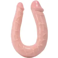 Double Curved Dildo U-shaped 15 cm