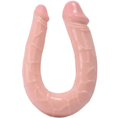 Double Curved Dildo U-shaped 15 cm