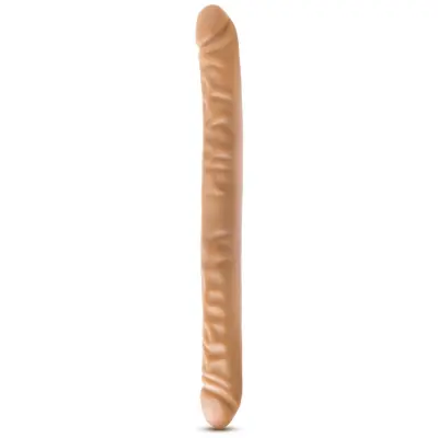 Dr Skin 18inch Double Dildo Mocha