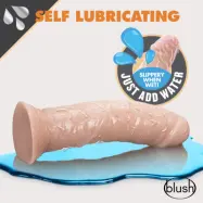 Dr. Skin Realistic Dildo Flesh 21 cm Självsmörjande