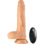 Dr. Skin Silicone: Dr. Grey Thrusting&Gyrating Dildo, 20 cm