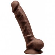 Dual Density Brown Dildo 18 cm