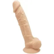 Dual Density Dildo 18 cm Karamell