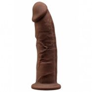 Dual Density Dildo Brun 15 cm