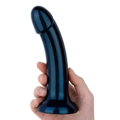 Easytoys Metallic Glitter Dildo 19 cm