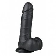 EASYTOYS REALISTIC DILDO 20 CM - BLACK