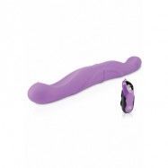 Fetish Fantasy ELITE 13" VIBR.DOUBLE DILDO PURP