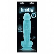 FIREFLY 8'' GLOWING DILDO BLUE