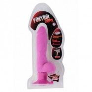 FUKTION CUPS VIBE 7" PINK - Snygg & Härlig Rosa Dildo