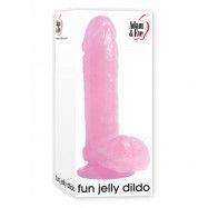 FUN JELLY DILDO PINK