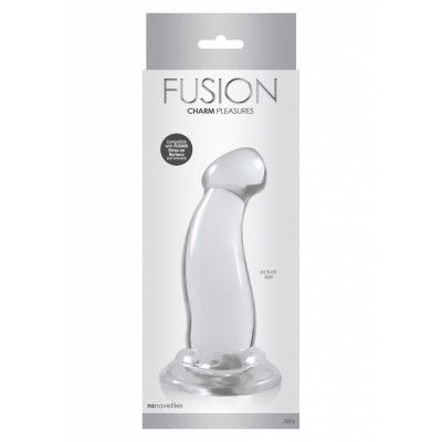 FUSION PLEASURE DONGS CHARM CLEAR