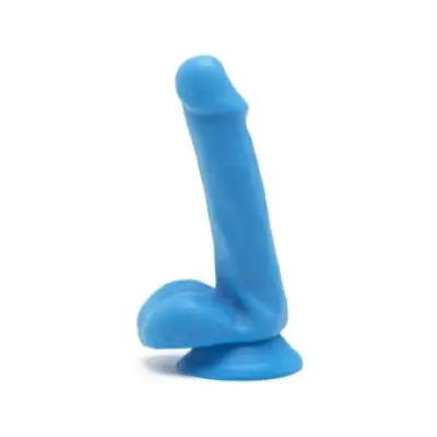 GET REAL - HAPPY DICKS DILDO 12 CM BALLS BLUE