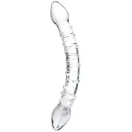 Gläs: Double Trouble Glass Dildo
