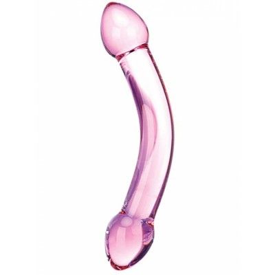Gläs: Double Trouble Purple Dildo