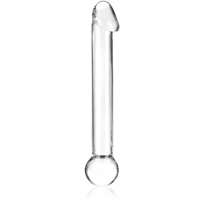 Gläs: Realistic Head Glass Dildo