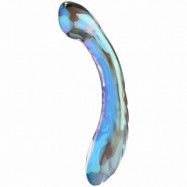 Biird Kalii No3 Glas G-spot Dildo - Blandade färger