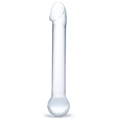 Gläs Realistic Head Glasdildo