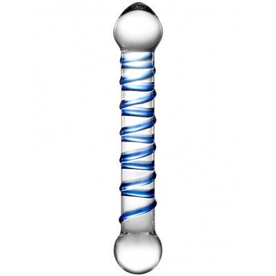 Gläs: Spiral Dildo
