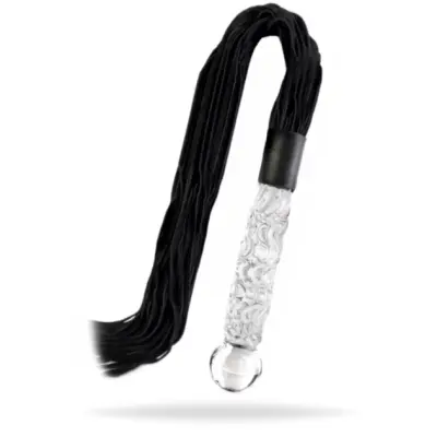 Icicles No 38 Hand Blown Glass Whip