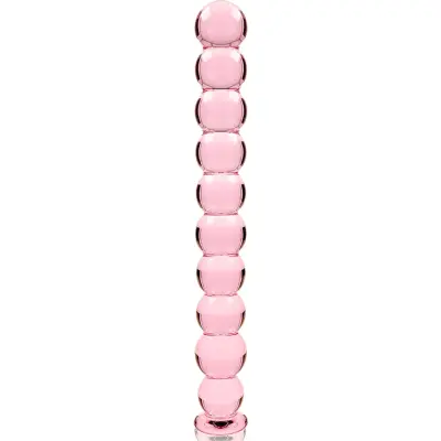 Nebula Series By Ibiza - Model 22 Glasdildo Rosa 21,5 cm