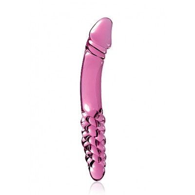 Pink Panther Glass Dildo
