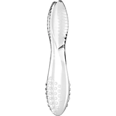 Satisfyer: Dazzling Crystal 2, Glass Dildo, transparent