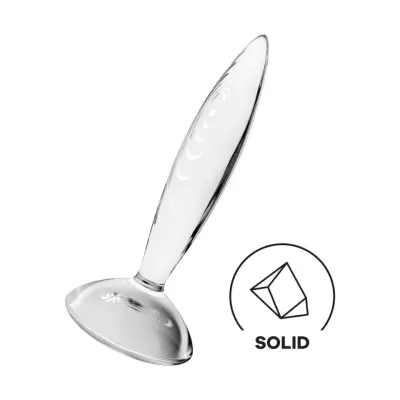 Satisfyer Sparkling Crystal Glass Anal Plug