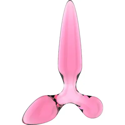 Satisfyer: Triple Crystal 2, Glass Dildo, rosa