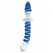 TWISTED LOVE GLASS DILDO