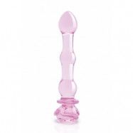 Glaze Glass Rosebud Dildo