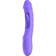 Good Vibes Only: Flax, Vibrating Dildo with G-spot Stimulator