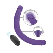 Gunter Dildo Double Vibrator Remote Control