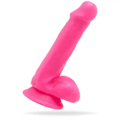 Happy Dicks Dildo 6 inch Balls (Färg: Rosa)