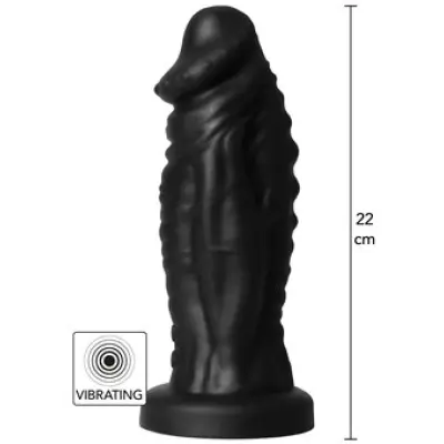 Hidden Desire Devil Monster Dildo Black