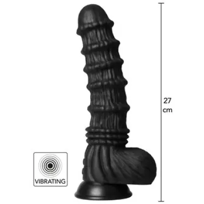 Hidden Desire Dragon Monster Dildo Black